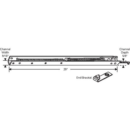 Strybuc 29in Channel Balance 62-284-1